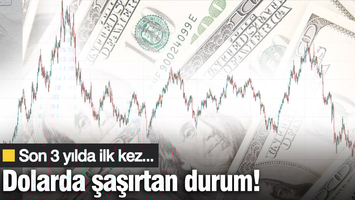 Dolar endeksinde şaşırtan durum! Son 3 yılda ilk kez…