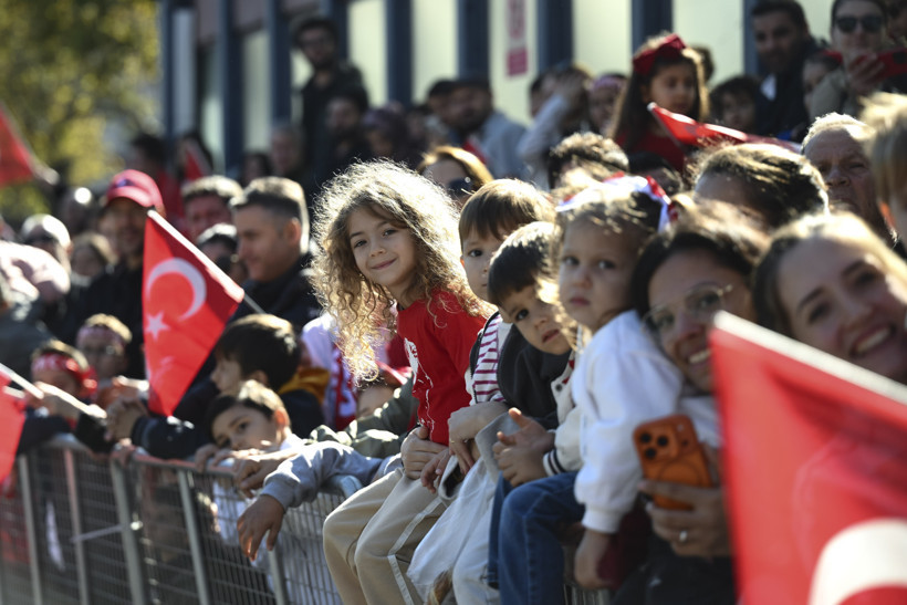 Havada Türk Bayrağı