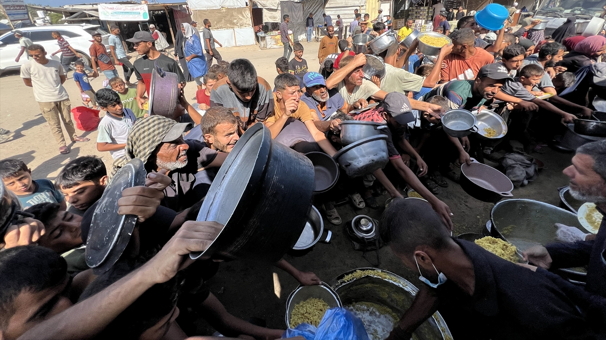 kitlik yasanan gazzede acliktan olenlerin sayisi 460a yukseldi VMqzurnJ